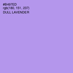 #B497ED - Dull Lavender Color Image